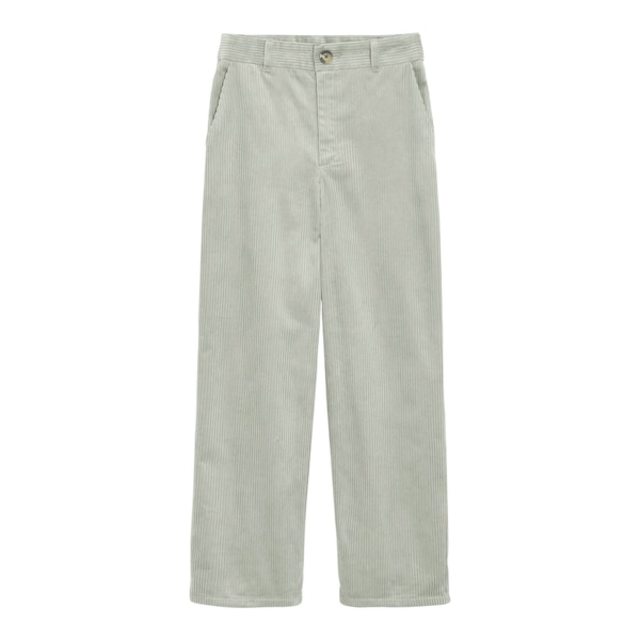 コーデュロイワイドパンツ