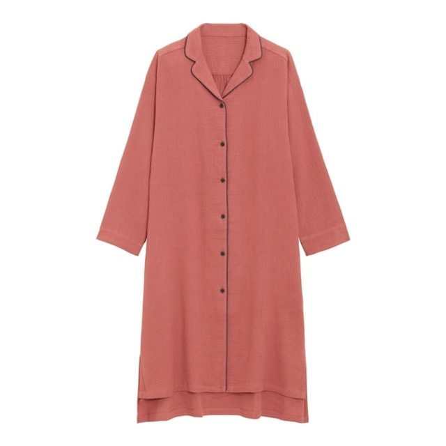 オーガニックコットンパジャマワンピース(長袖)