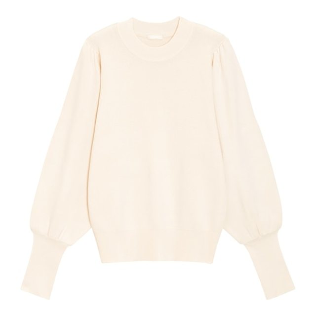 パフスリーブセーター