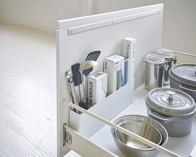 シンク下仕切り付きワイドラック タワー