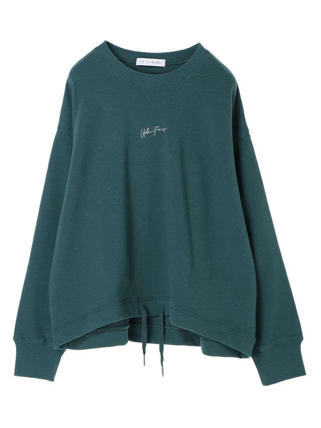 刺繍ロゴバイオスウェットプルオーバー