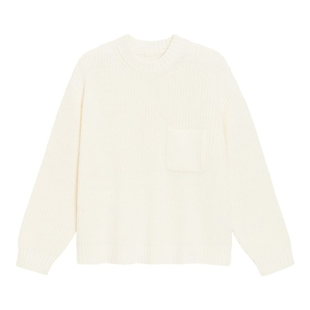 フェザーヤーンパフスリーブセーター