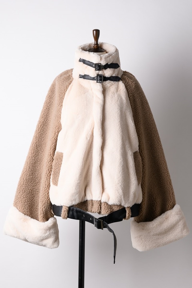 シープボアフリースプルオーバー(長袖)