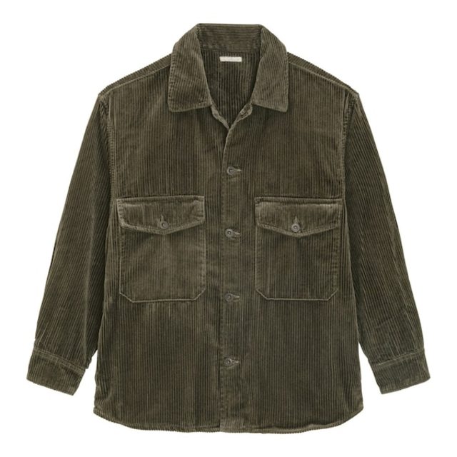 コーデュロイCPOシャツ(長袖)