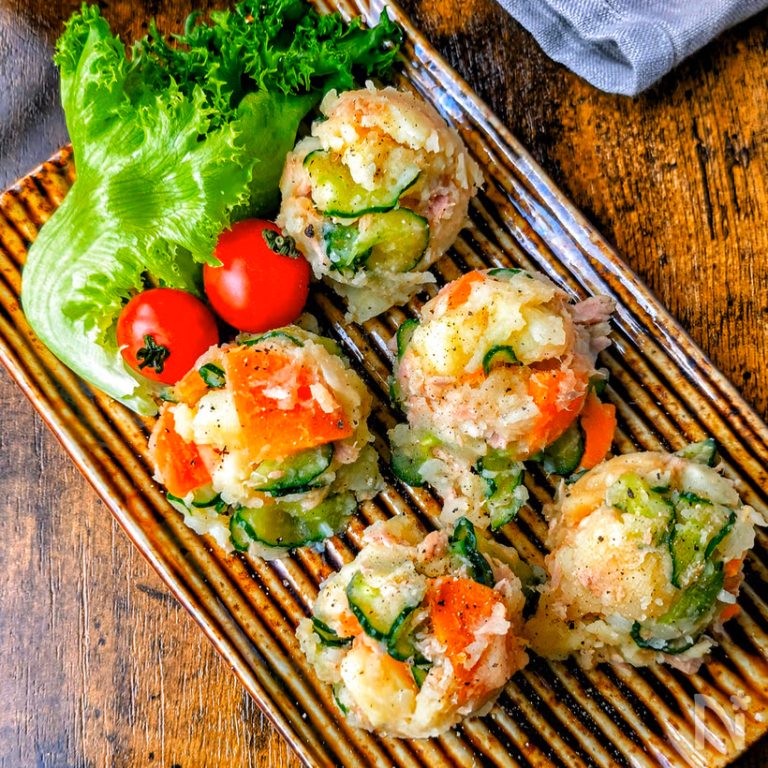 マヨなし♡冷やしポテサラ